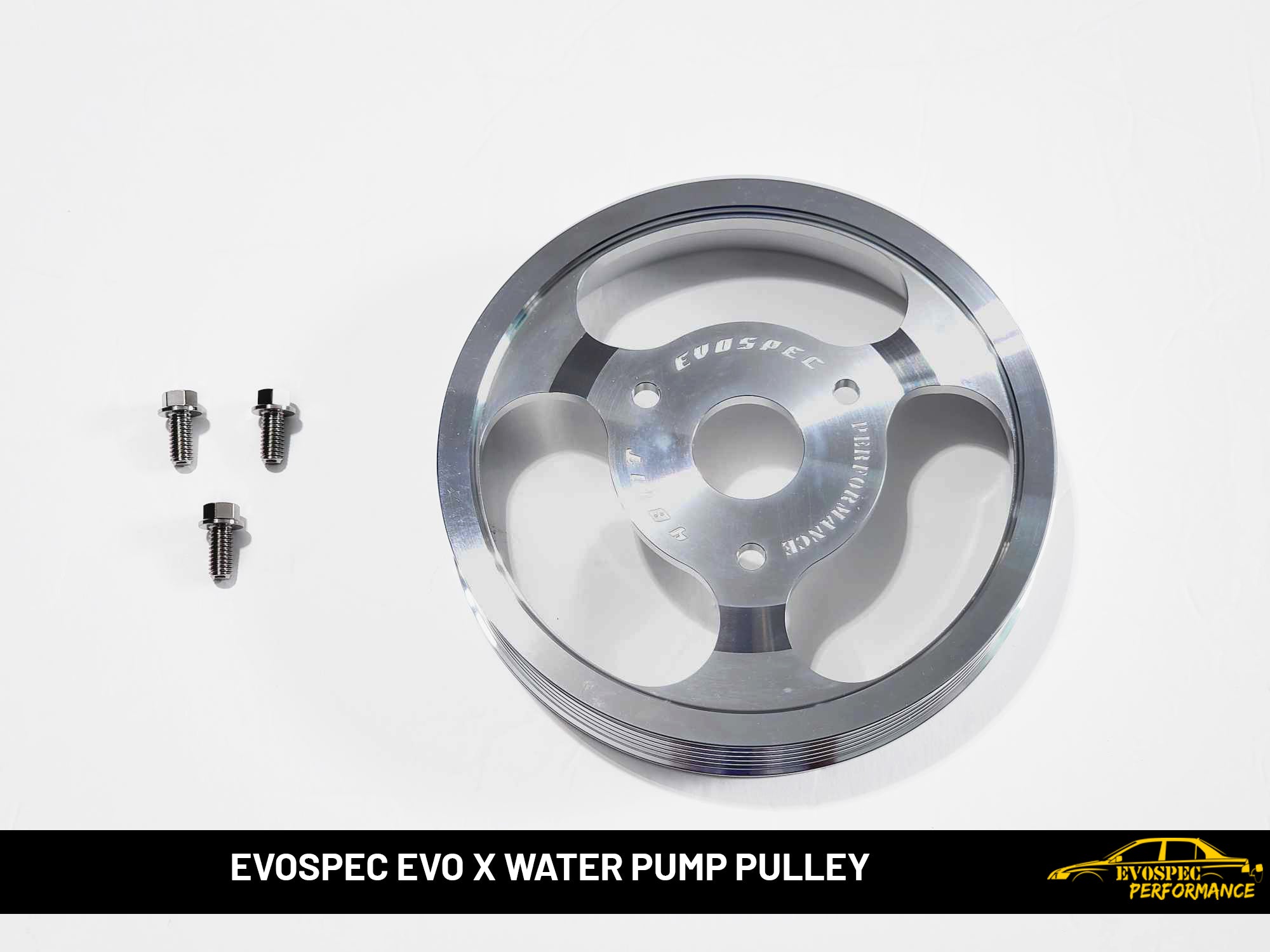pupupi Evo X Underdrive Water Pump Pulley – Evospec Performance