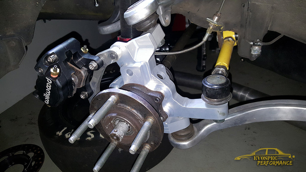Billet Front and Rear Spindles - EVO 7/8/9 image 7