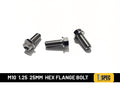 M10 hex flange Bolt 1.25 25mm image 0