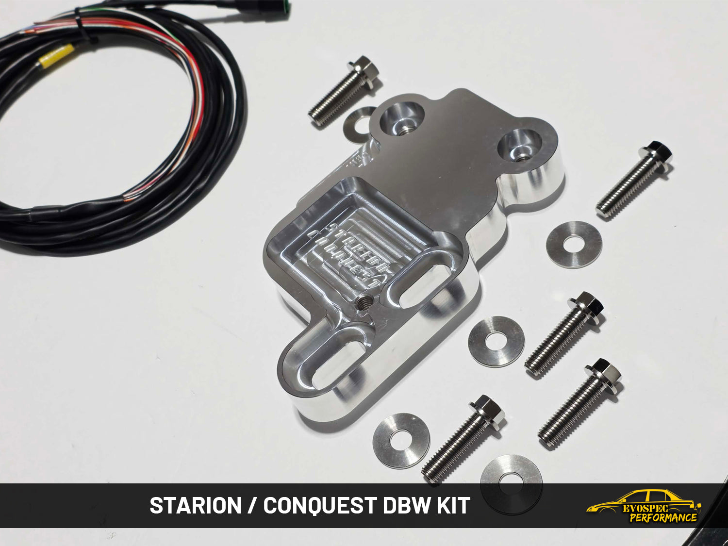 Starion Conquest DBW (drive by wire) Evo X  accelerator pedal bracket image 3