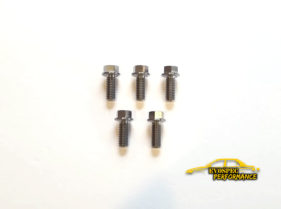 EVO 1-9 DSM 1G - 2G Titanium Rear Main Seal bolts image 0