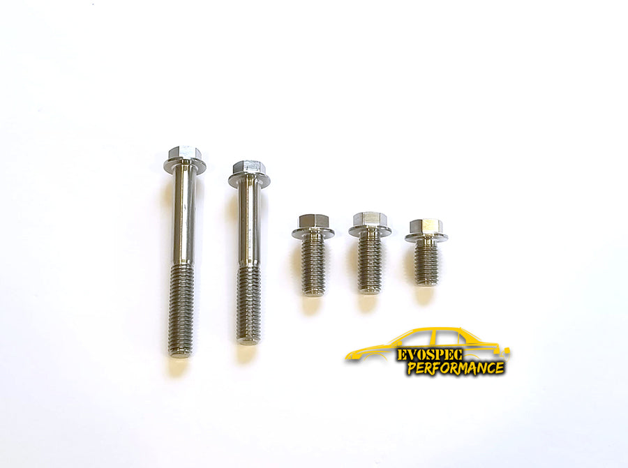 Evo 7/8/9 Titanium Water Pump Housing Bolt kit image 0