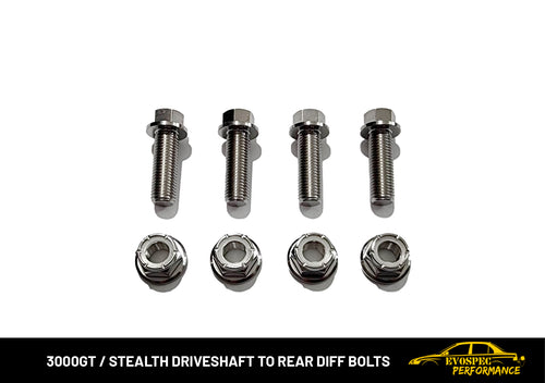 3000GT / Stealth Driveshaft to Rear Diff Bolts image 0