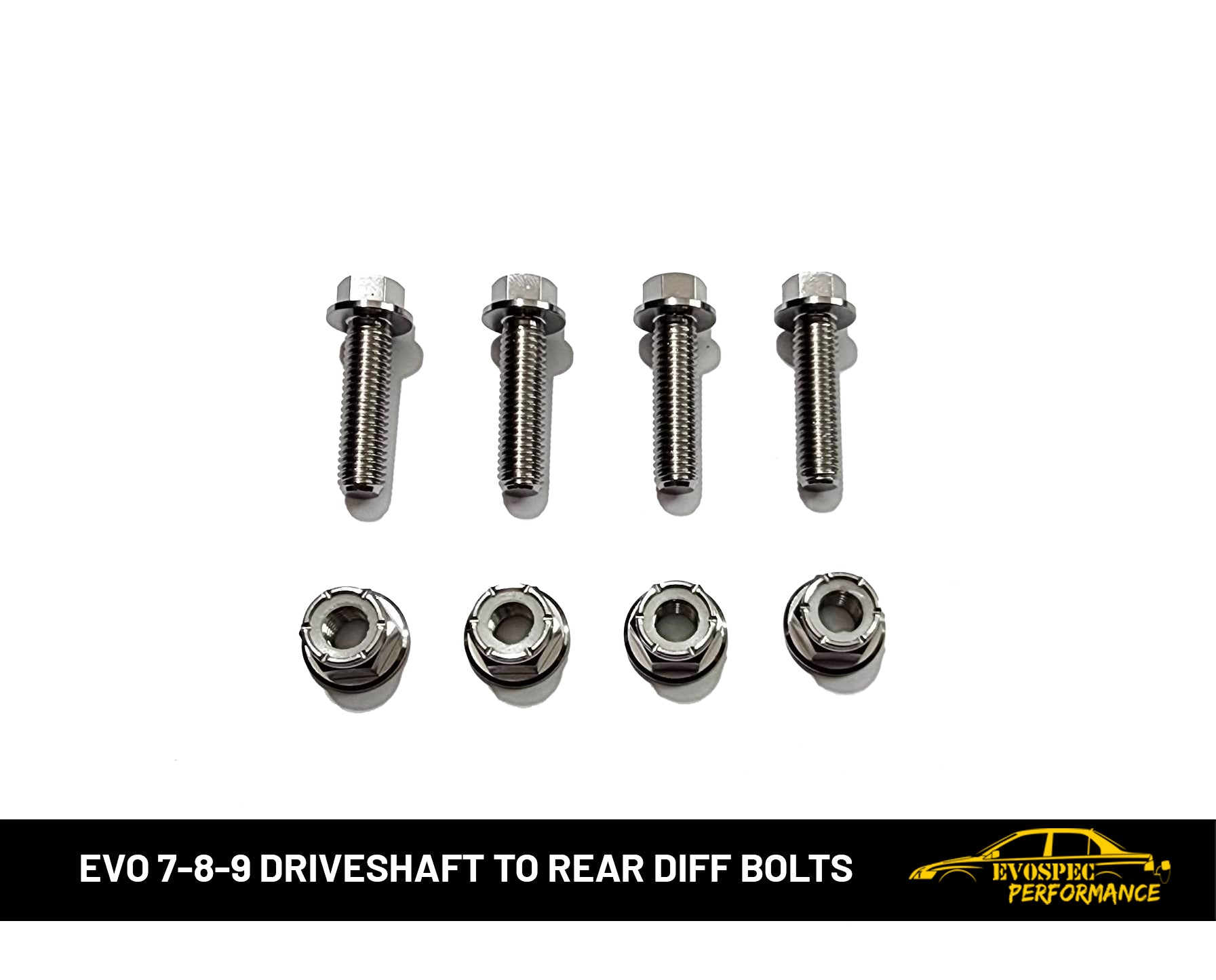 I2I エンチャンデッド Evo 7-8-9 Driveshaft to rear diff bolts – Evospec Performance