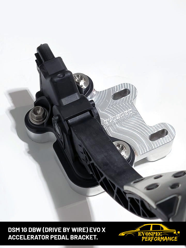 DSM 1G DBW (drive by wire) Evo X  Accelerator Pedal bracket. image 2