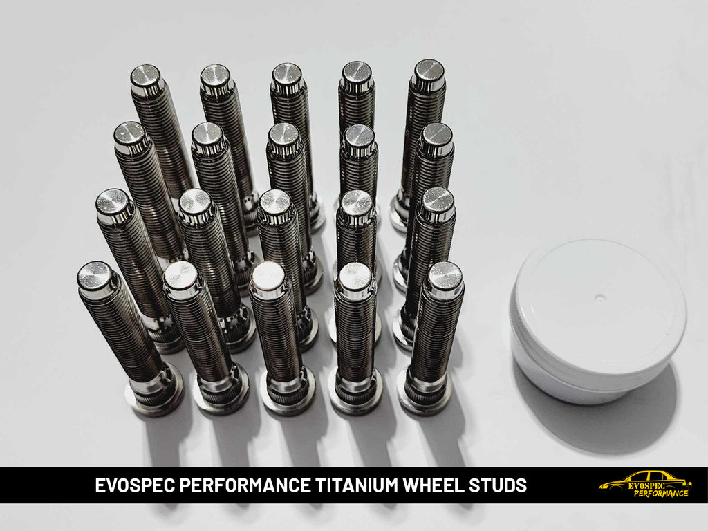 M12 1.5 80mm titanium extended wheel studs image 3