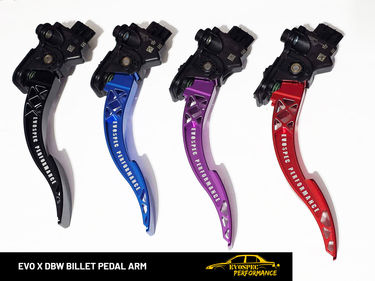 Evo X DBW billet pedal