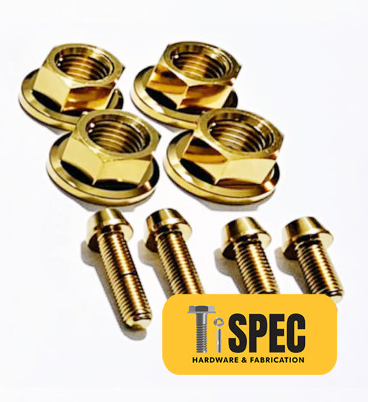 Kaboo Wolf King GT / GTR Ti hardware kit - YELLOW image 1