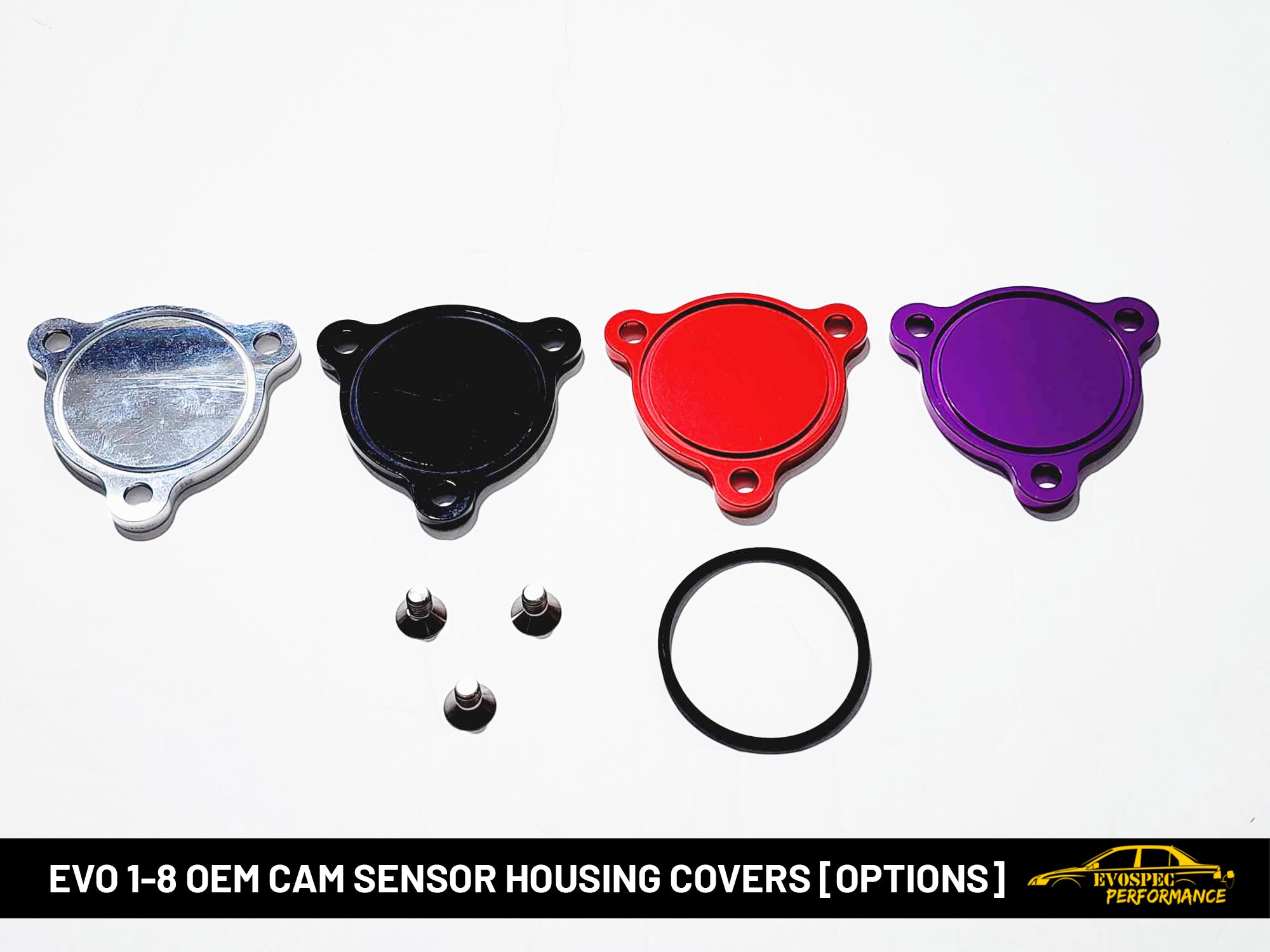 Evo 1-9 OEM cam sensor housing covers image 1