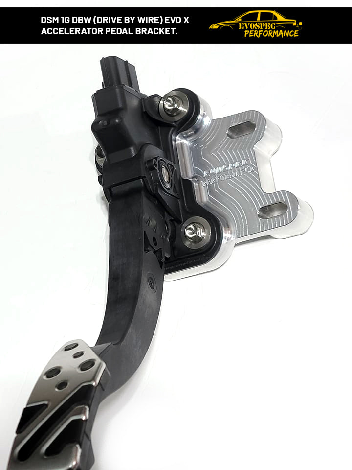 DSM 1G DBW (drive by wire) Evo X  Accelerator Pedal bracket. image 1
