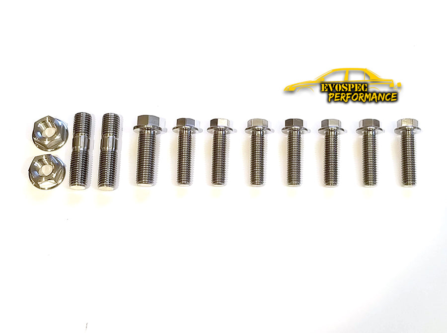 Evo 7/8/9 Titanium Intake Manifold bolt / stud kit image 0