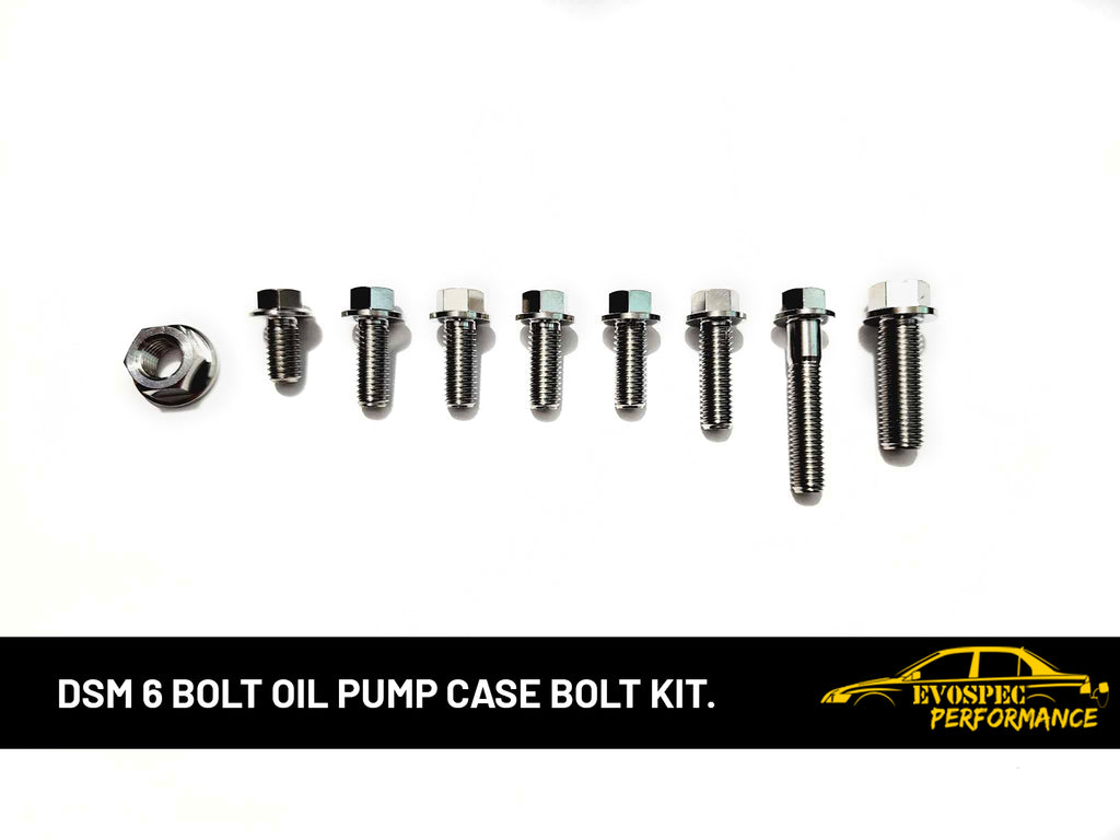 DSM 6 bolt oil pump case bolt kit image 0