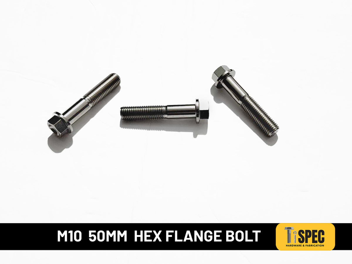 M10 Hex Flange Bolt 1.25 50mm image 0