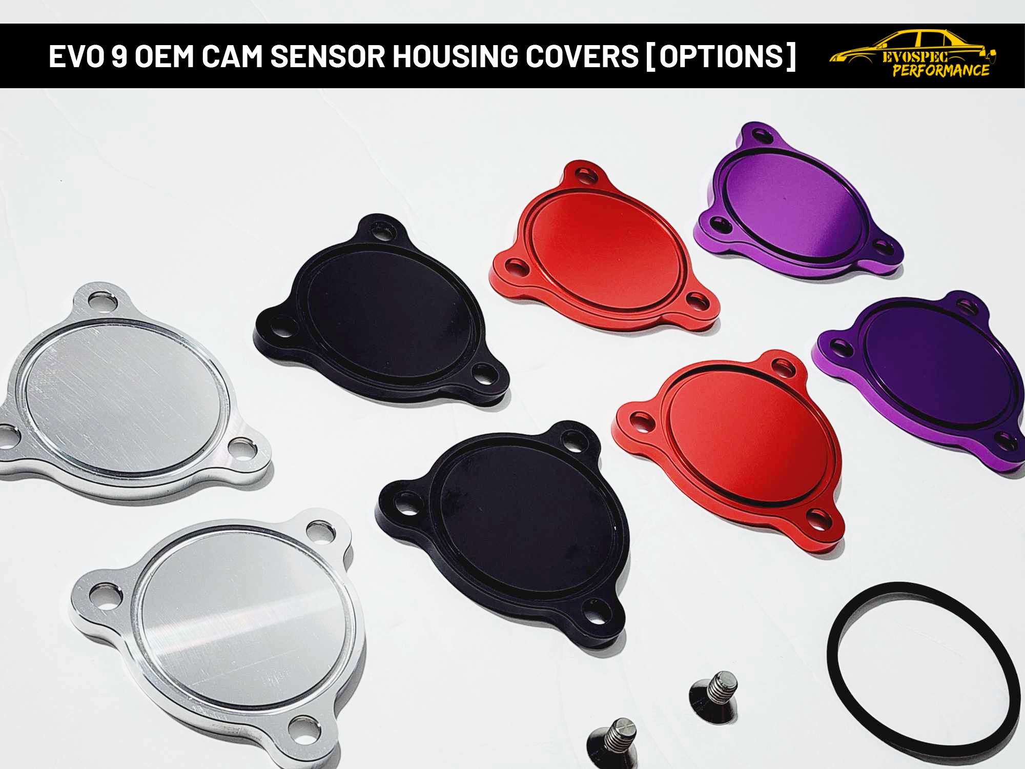 Evo 1-9 OEM cam sensor housing covers image 3