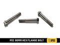 M12 Hex flange Bolt 1.25 80mm image 0