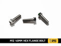 M12 Hex flange Bolt 1.25 40mm image 0