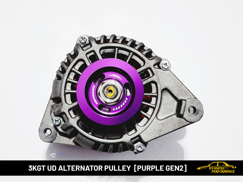 3KGT / 6G72 UD alternator pulley image 6