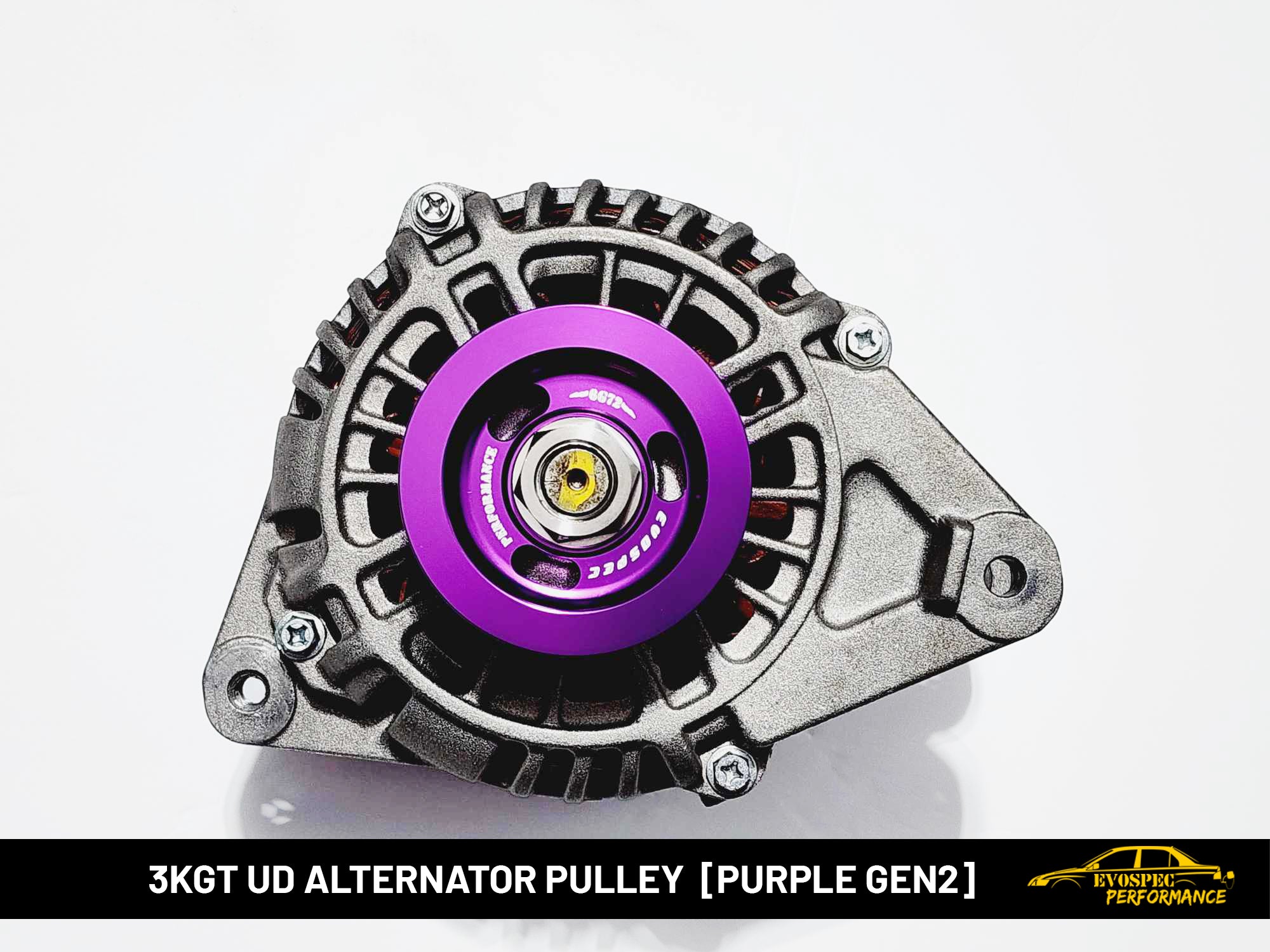 3KGT / 6G72 UD alternator pulley image 6