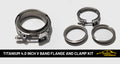 4.0 inch V band flange and clamp kit image 0