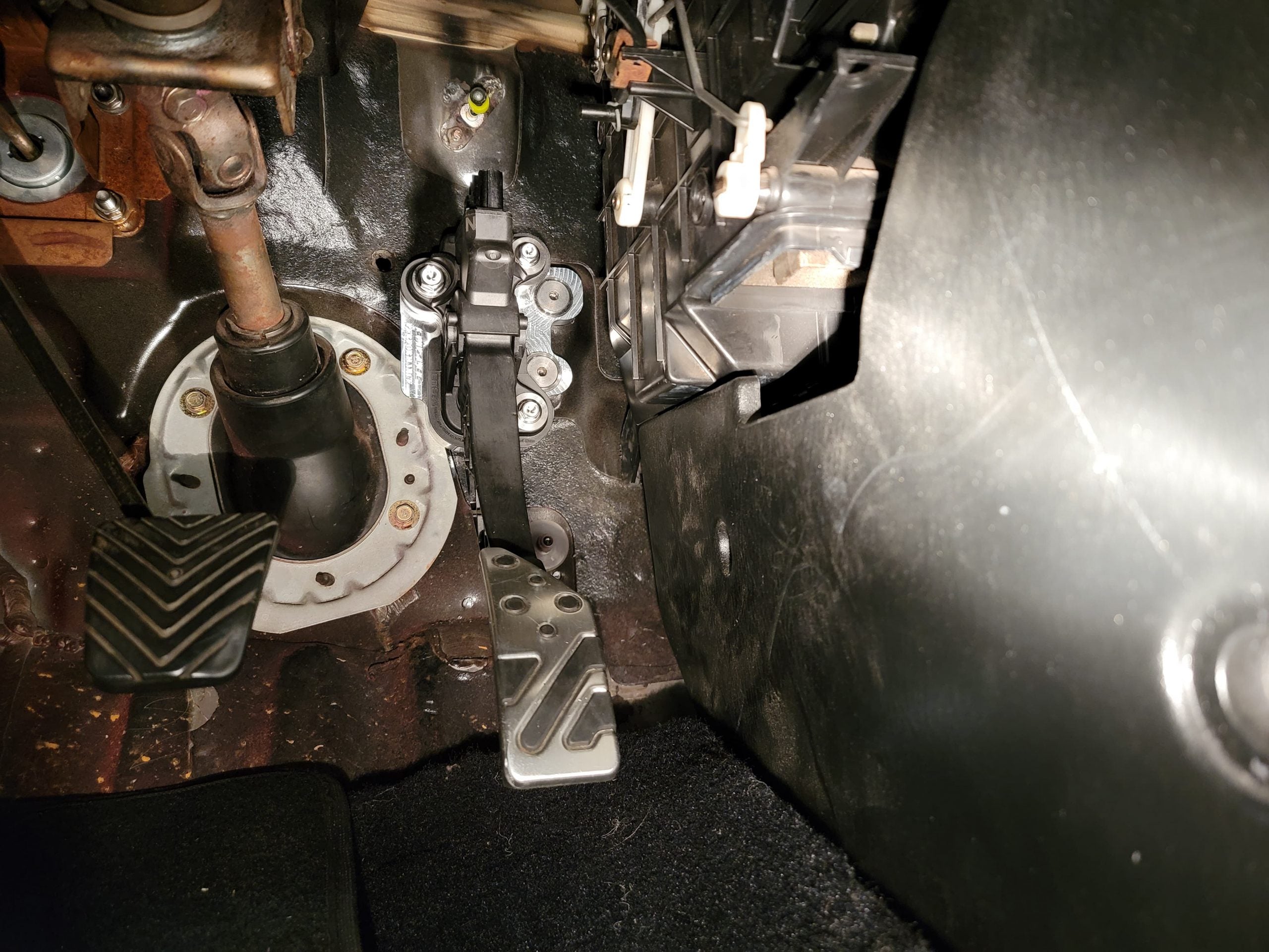 DSM 2G DBW (drive by wire) Evo X  Accelerator Pedal bracket image 17