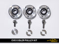 Evo X / ralliart 4B11T billet idler pulley kit. image 0