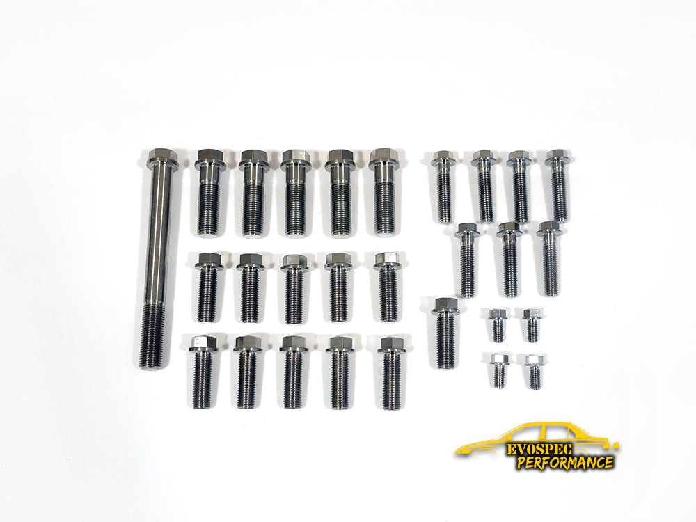 Evo 7/8/9 Complete Titanium Transfer Case Bolt Kit image 0