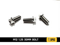 M12 Hex flange Bolt 1.25 30mm image 0
