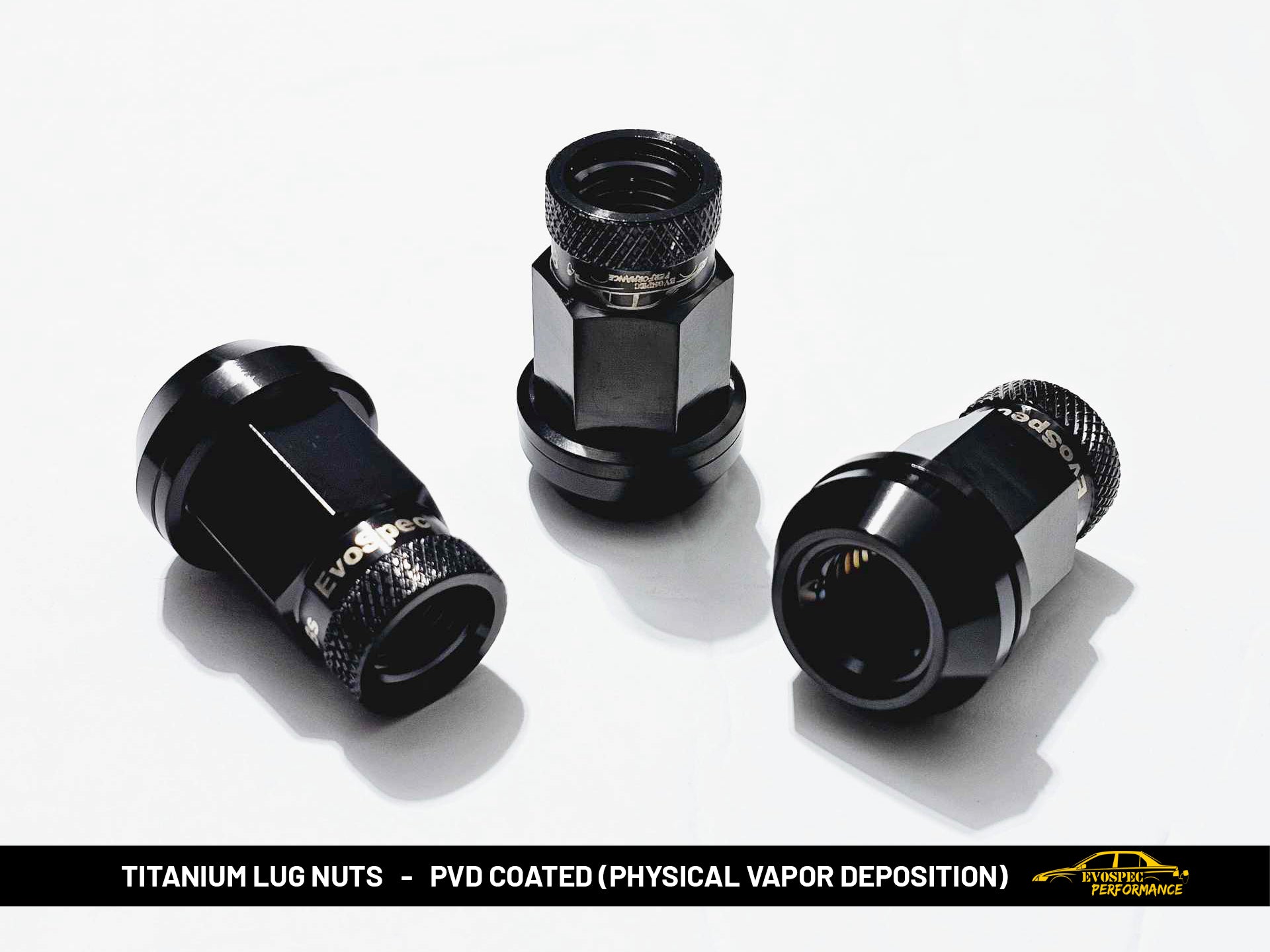 EvoSpec TITANIUM 60 degree tapered style floating washer lug nuts image 7