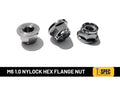 M6 1.0 Nylock Hex Flange Nut image 0