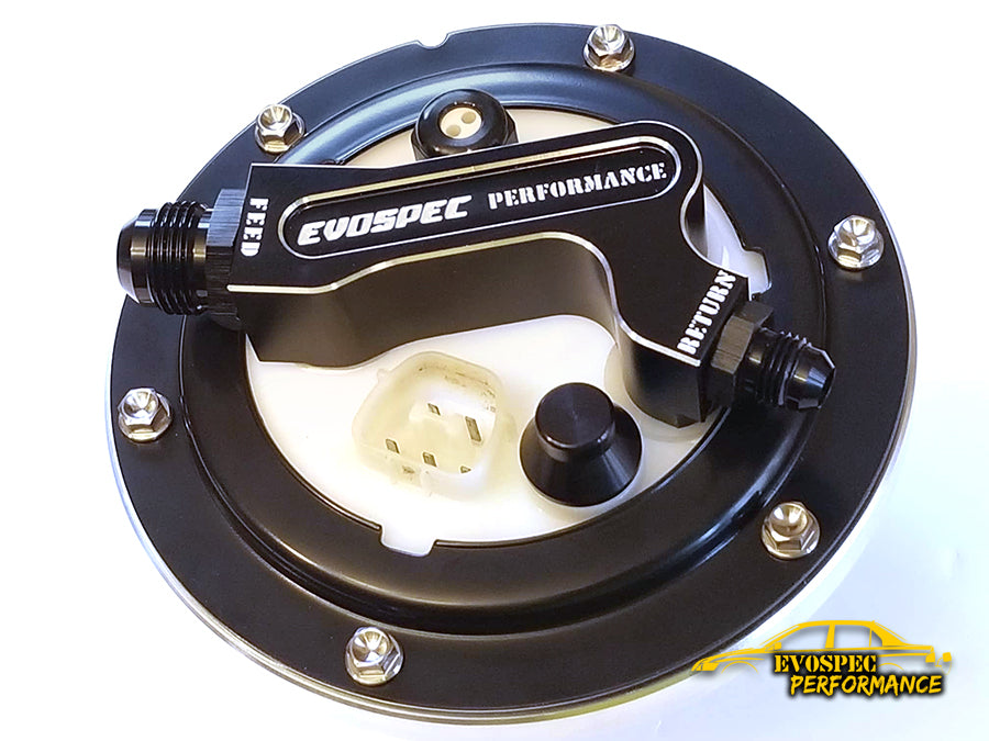 Billet Aluminum Flange Kit for OEM Fuel Pump Housing - EVO 7/8/9 image 3