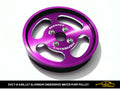 Billet Aluminum Underdrive Water Pump Pulley - Evo 4/5/6/7/8/9 image 2