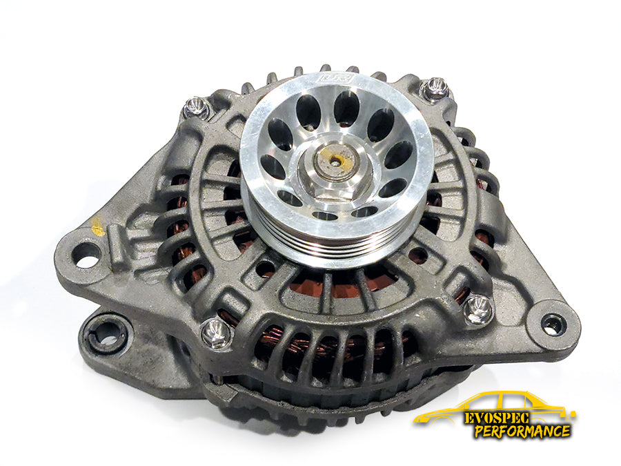 Evo 7/8/9 Titanium Alternator Hardware kit image 1