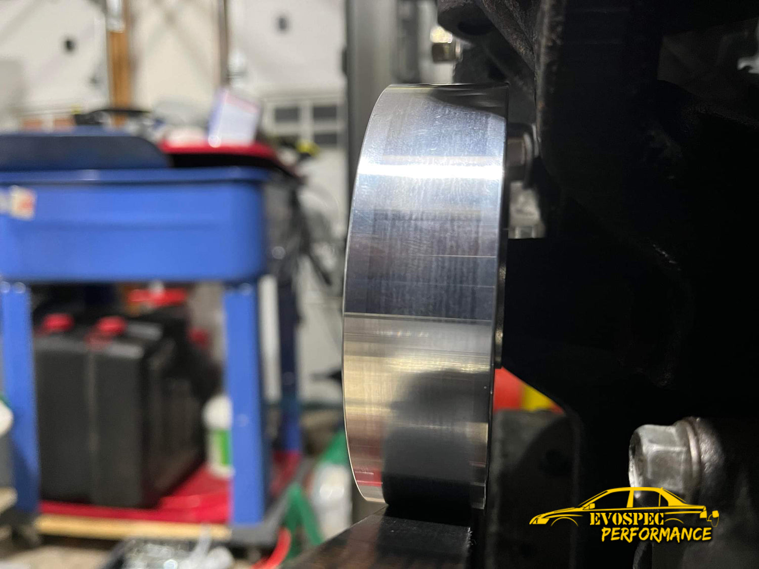 EvoSpec Performance 3000GT 6G72 billet idler pulley kit. image 3