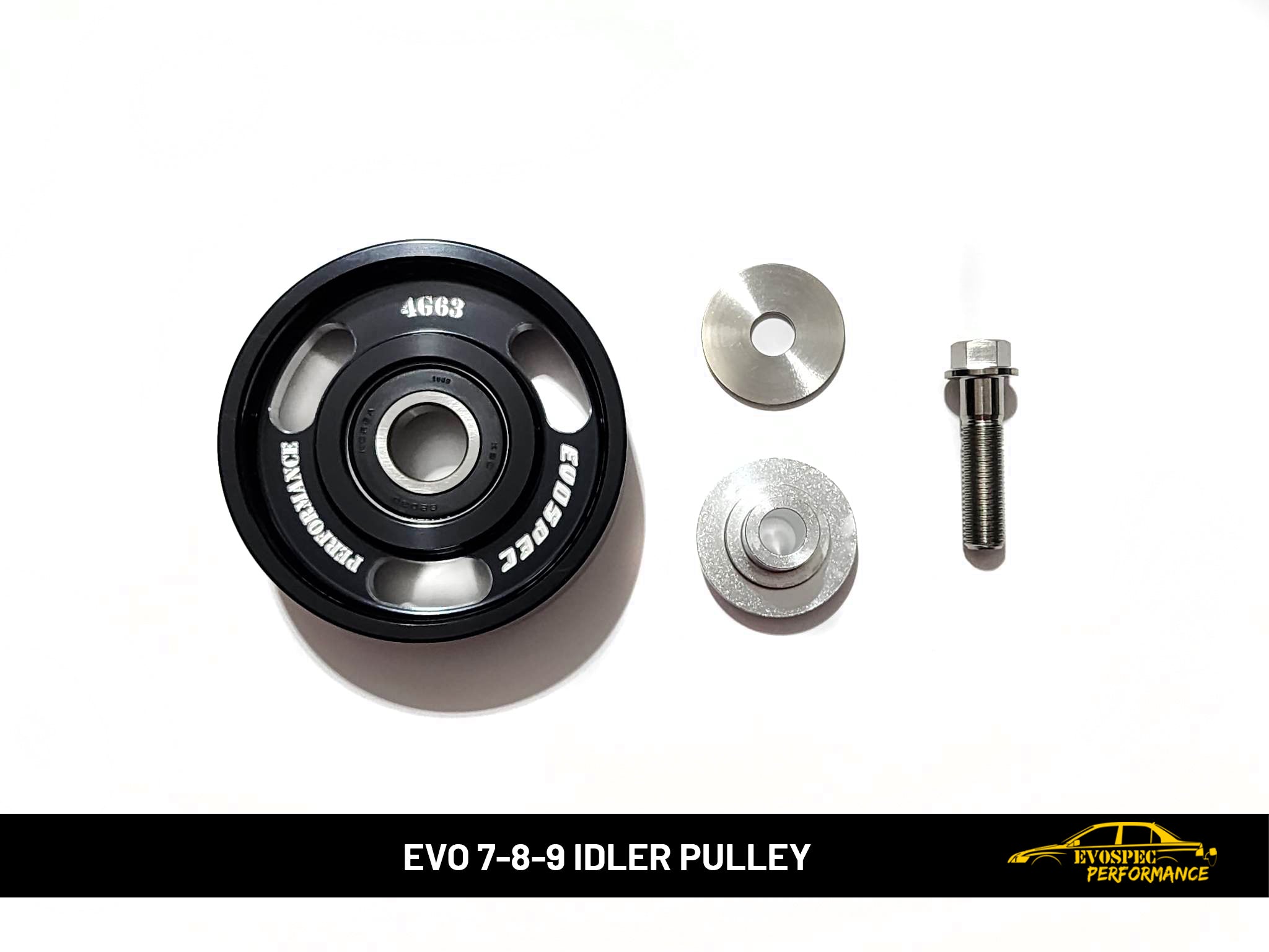 Evo 4-9 Billet Idler Pulley image 1