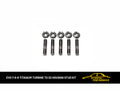 Evo 7-8-9 Titanium Turbine to O2 Housing stud kit image 0