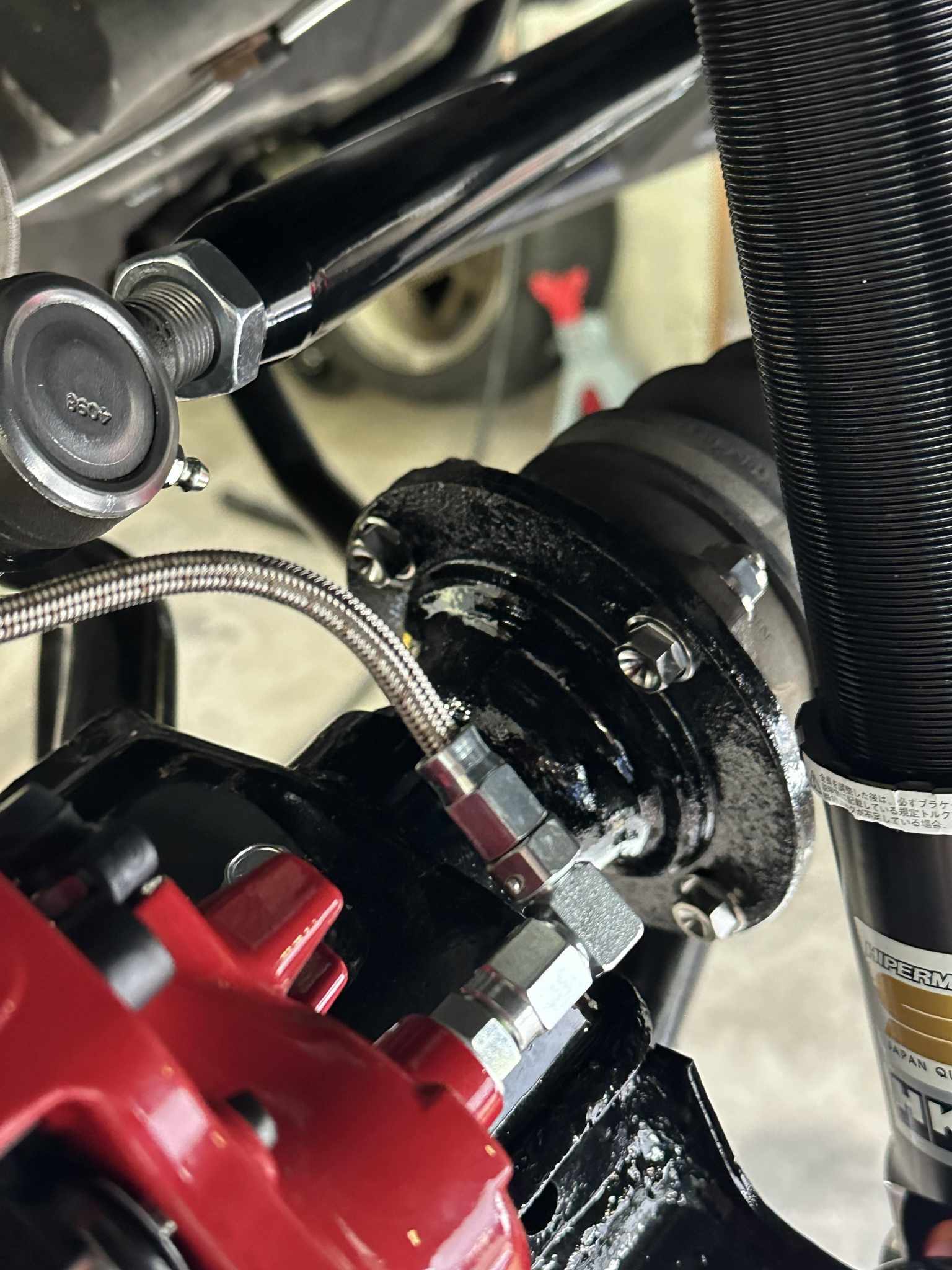 3kGT Titanium Rear Axle to Hub bolt kit image 3