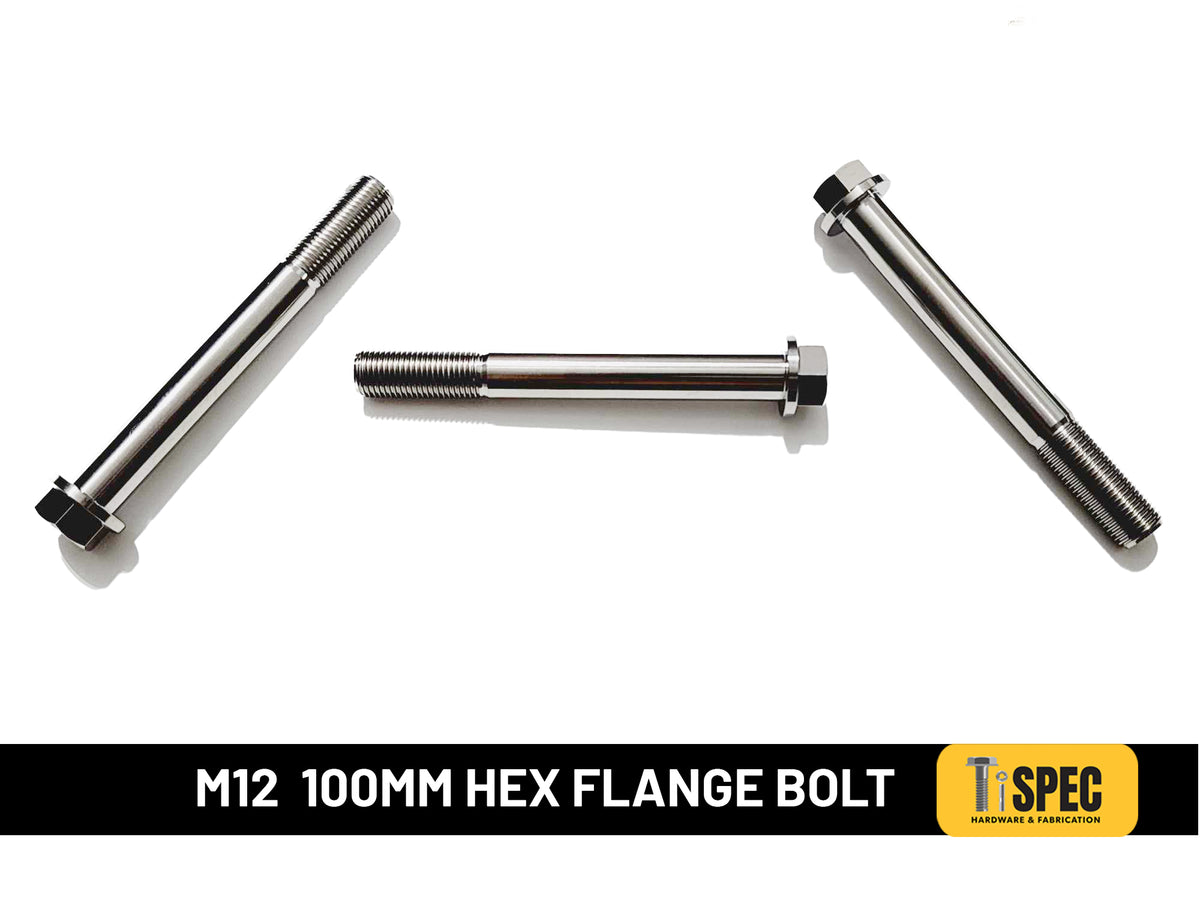 M12 Hex flange Bolt 1.25 100mm image 0