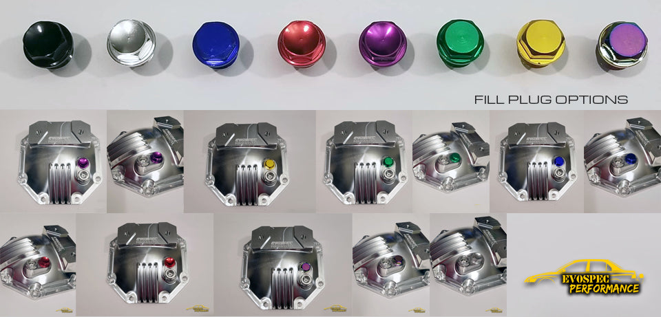 3000GT Billet Rear Differential cover image 2