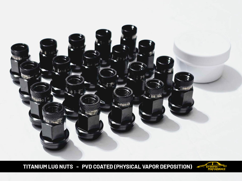 EvoSpec TITANIUM 60 degree tapered style floating washer lug nuts image 9