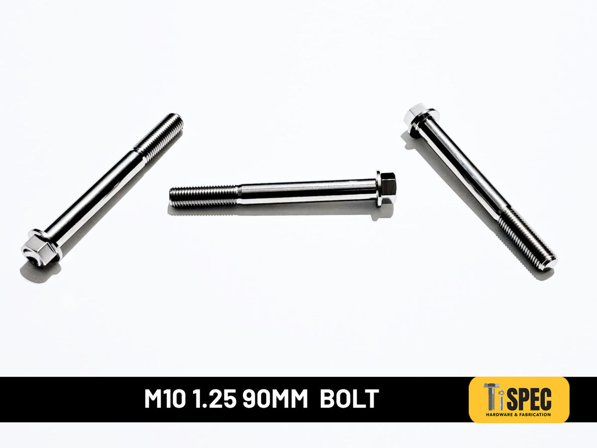 M10 Hex Flange Bolt 1.25 90mm image 0