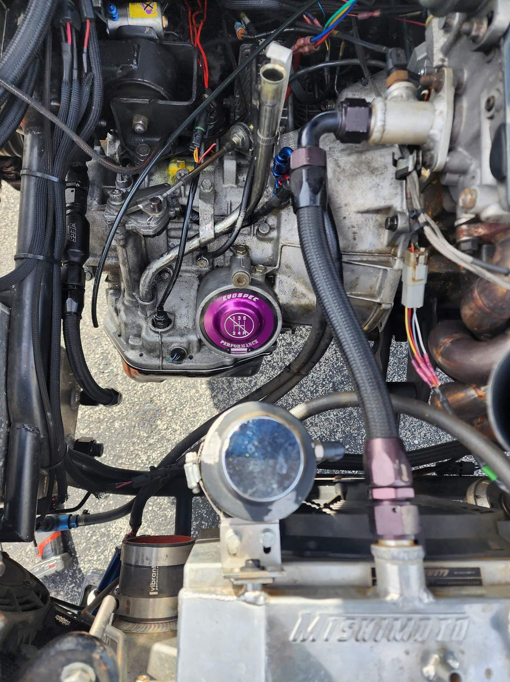 DSM 1G / 2G Automatic Transmission Billet Servo Cover Delete. image 8