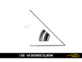Titanium 1.50 |  45 degree elbow image 0