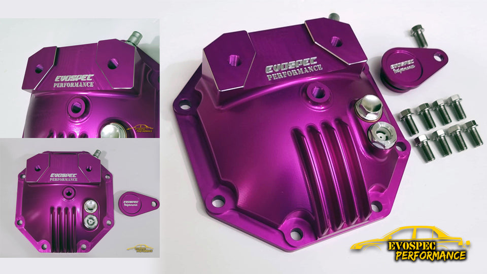 3000GT Billet Rear Differential cover image 4