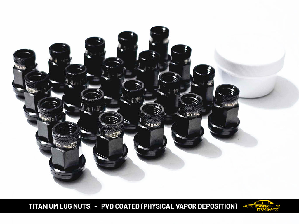 EvoSpec TITANIUM 60 degree tapered style floating washer lug nuts image 8