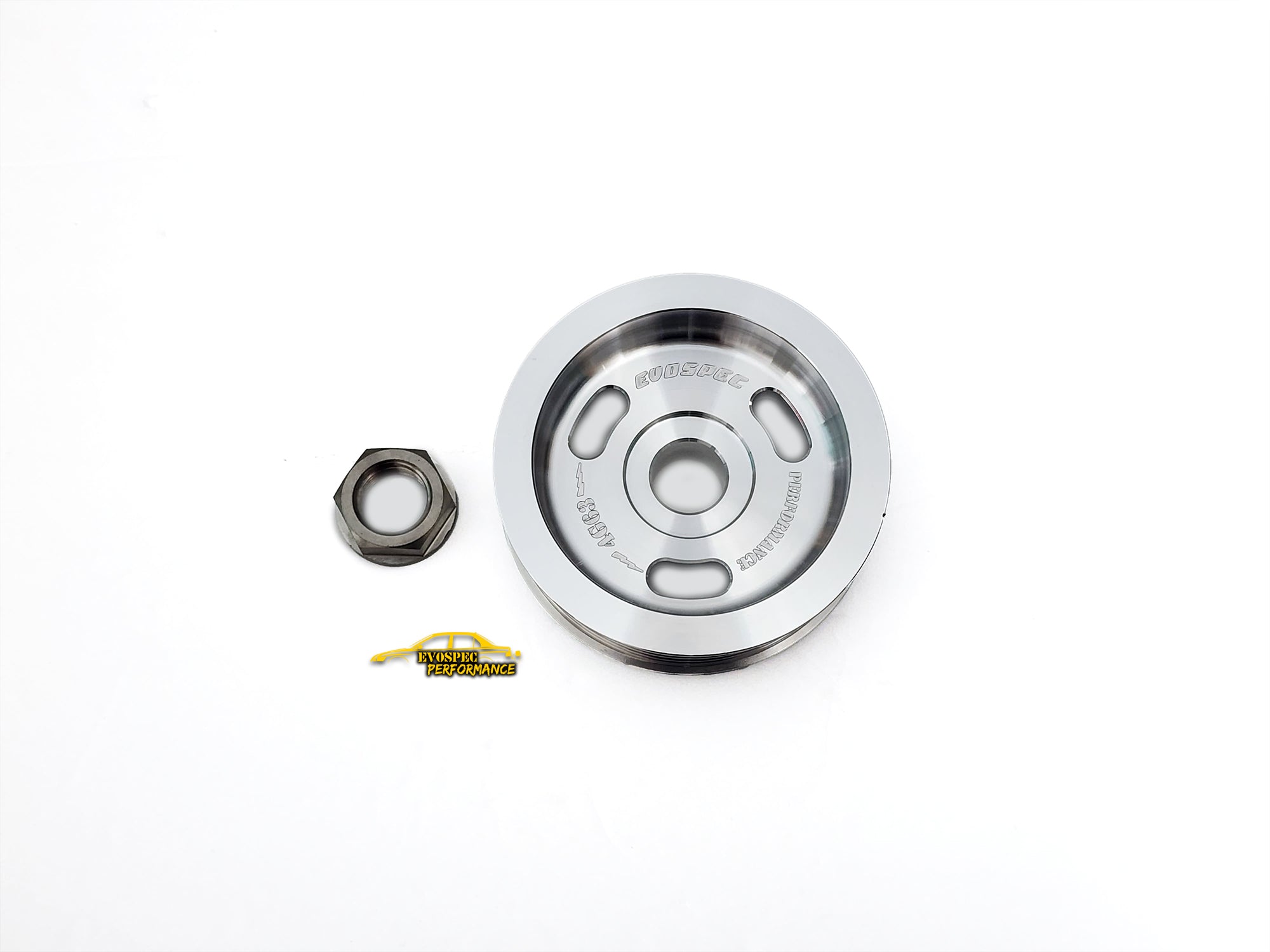 Evo 7 -8 -9 Underdrive Alternator pulley - Raw image
