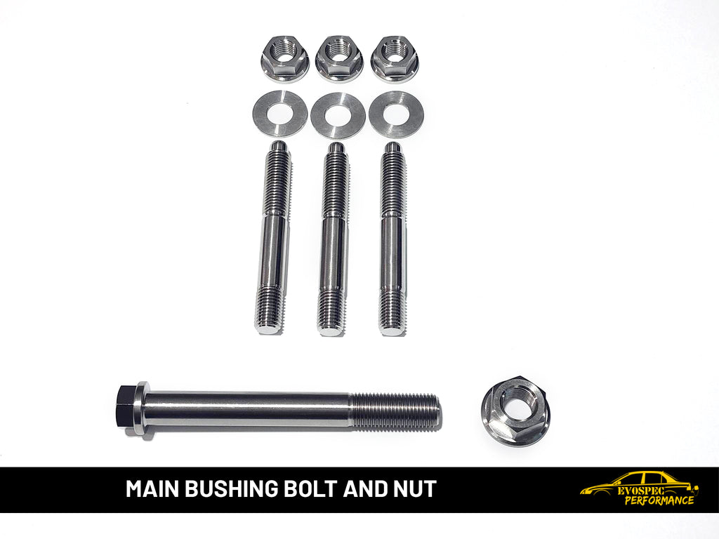 Evo 7/8/9 Titanium Passenger Side Engine Mount Stud Kit image 1