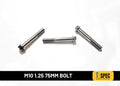 M10 Hex Flange Bolt 1.25 75mm image 0