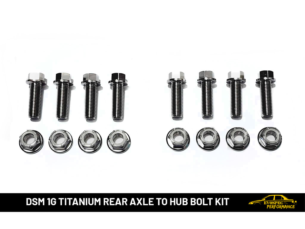 3kGT Titanium Rear Axle to Hub bolt kit image 1