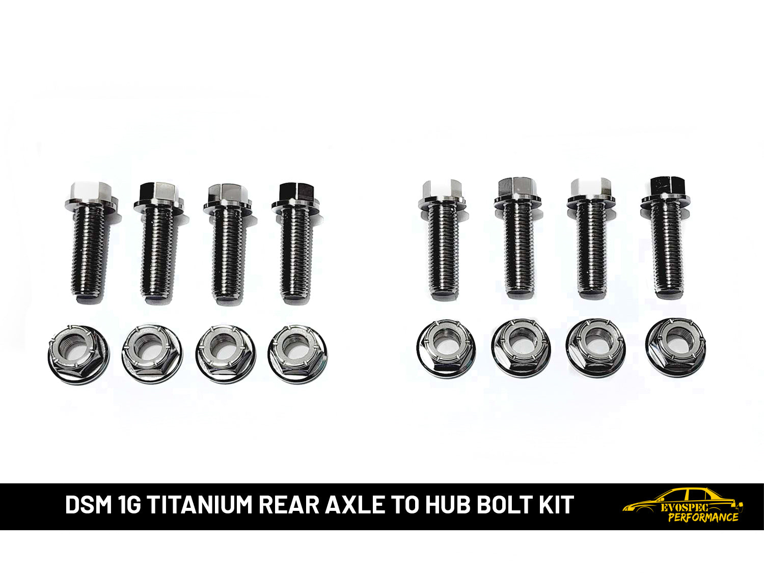 3kGT Titanium Rear Axle to Hub bolt kit image 1