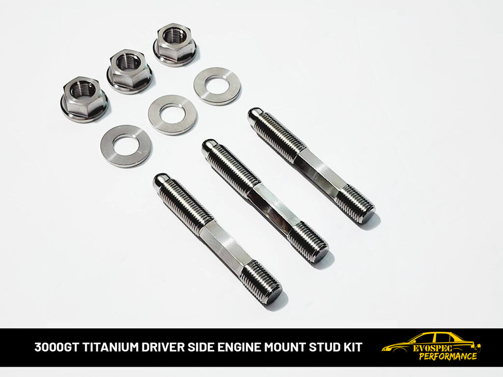 3000GT Titanium Driver side engine mount stud kit image 1